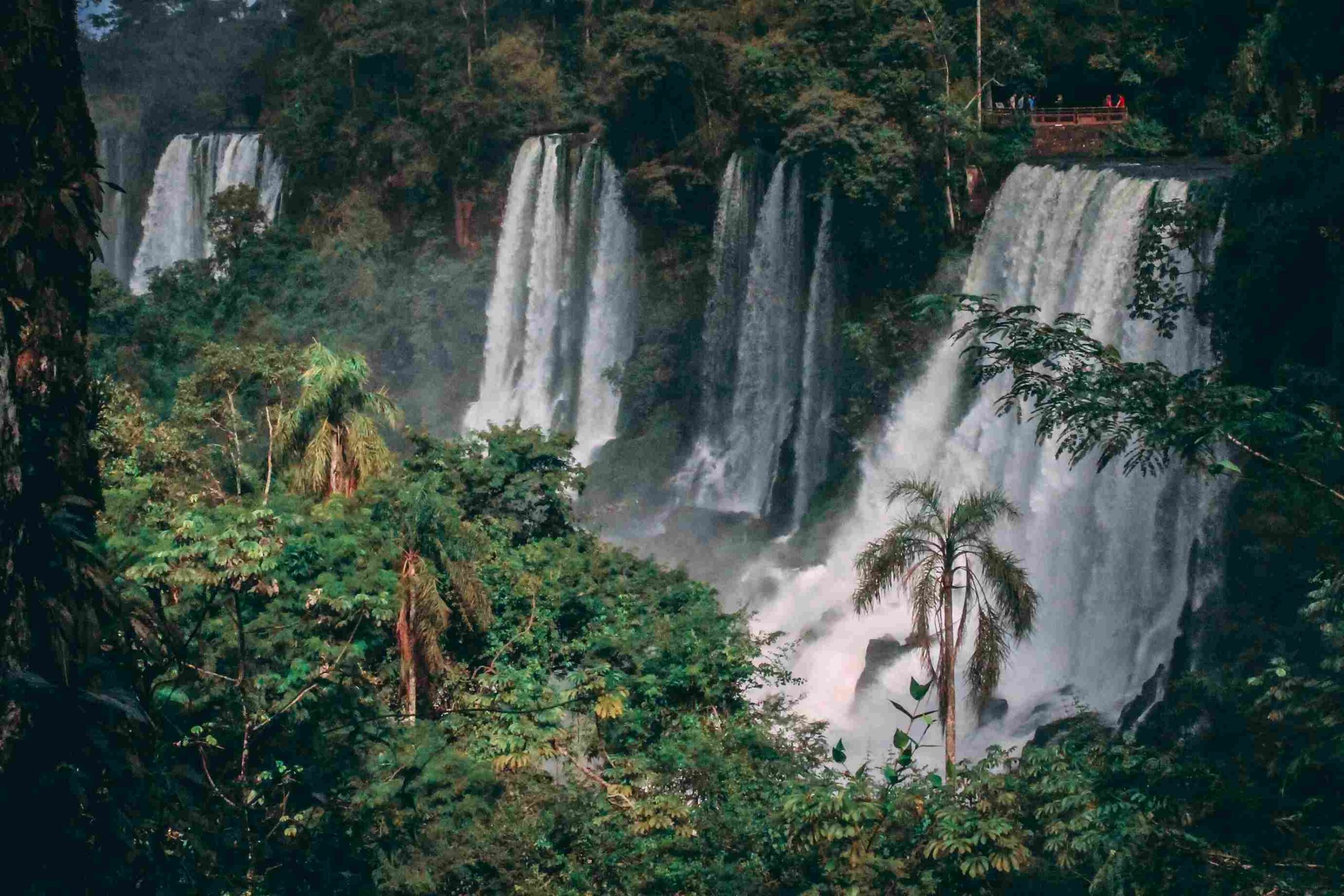 Argentinian side of Iguazu Falls