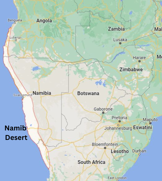 Namib-Desert-Map
